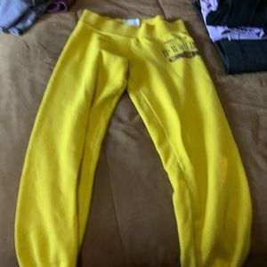 Yellow pants